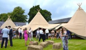 Event in a tent