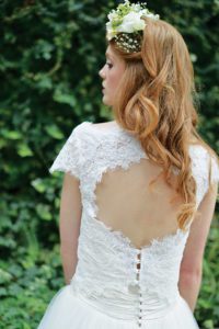 Designer bolero top by Ivory and Co at Boho Bride boutique in Warwickshire