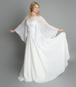 Boho style wedding dress at Stratford Upon Avon bridal boutique