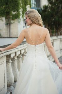Dangerous Liaison by Ivory and Co strapless summer wedding dresses in North England