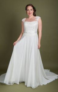 Designer plus size wedding dress Stratford Upon Avon