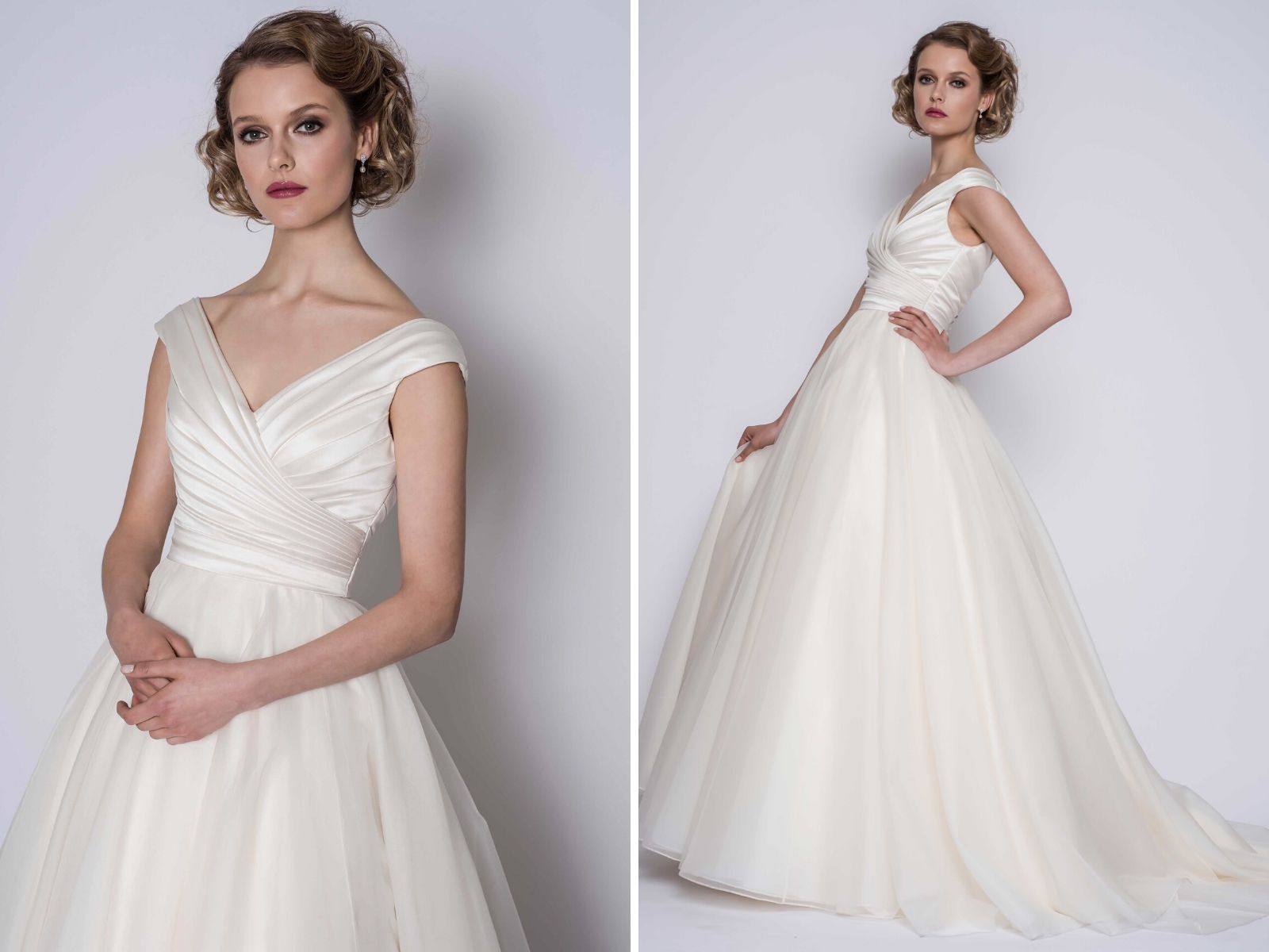 Statement wedding dress by Loulou Bridal