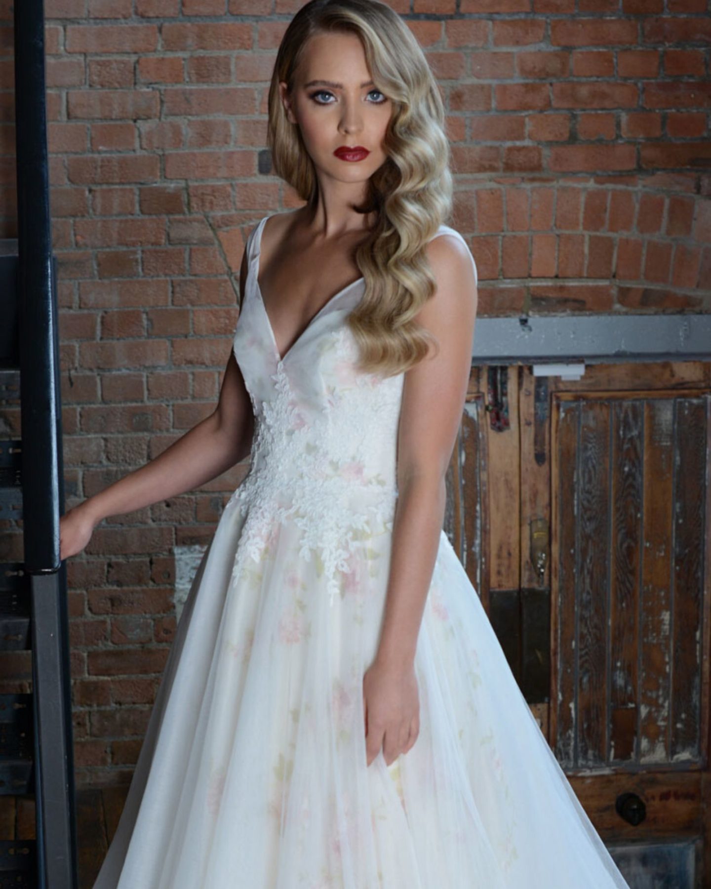 Statement wedding dress by Lois Wild