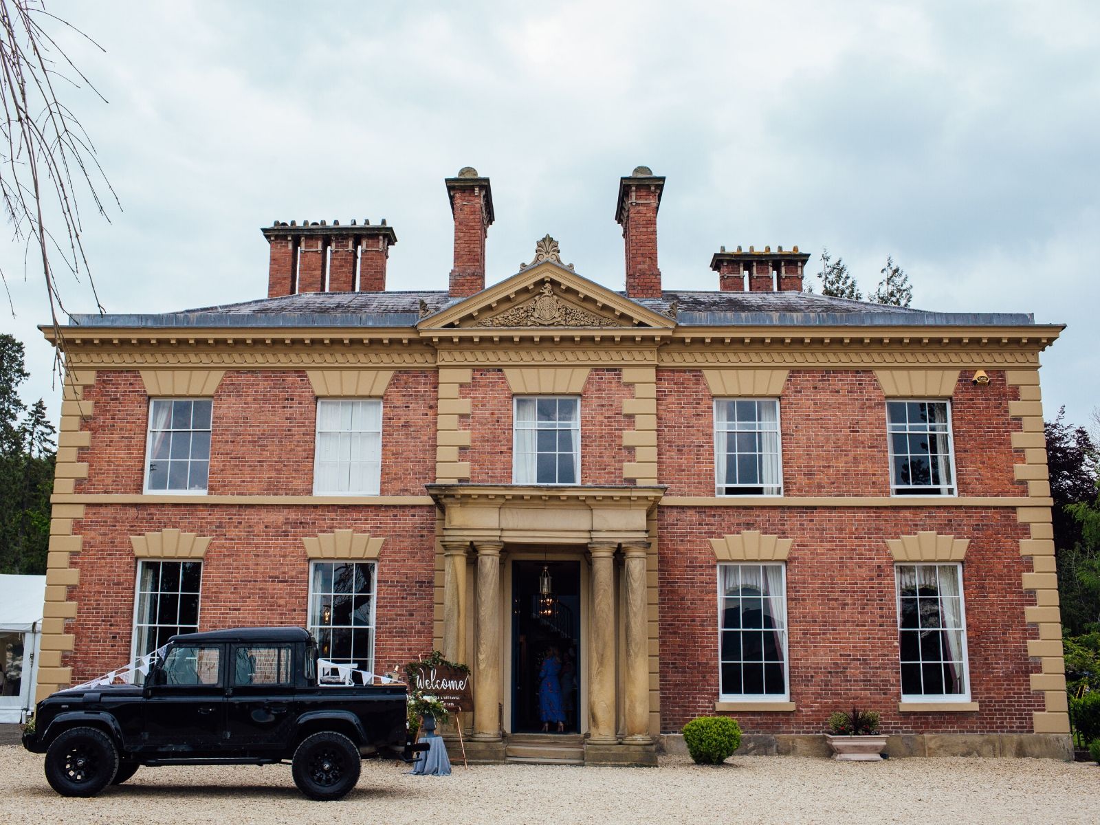 Garthmyl Hall Georgian Manor house wedding venue