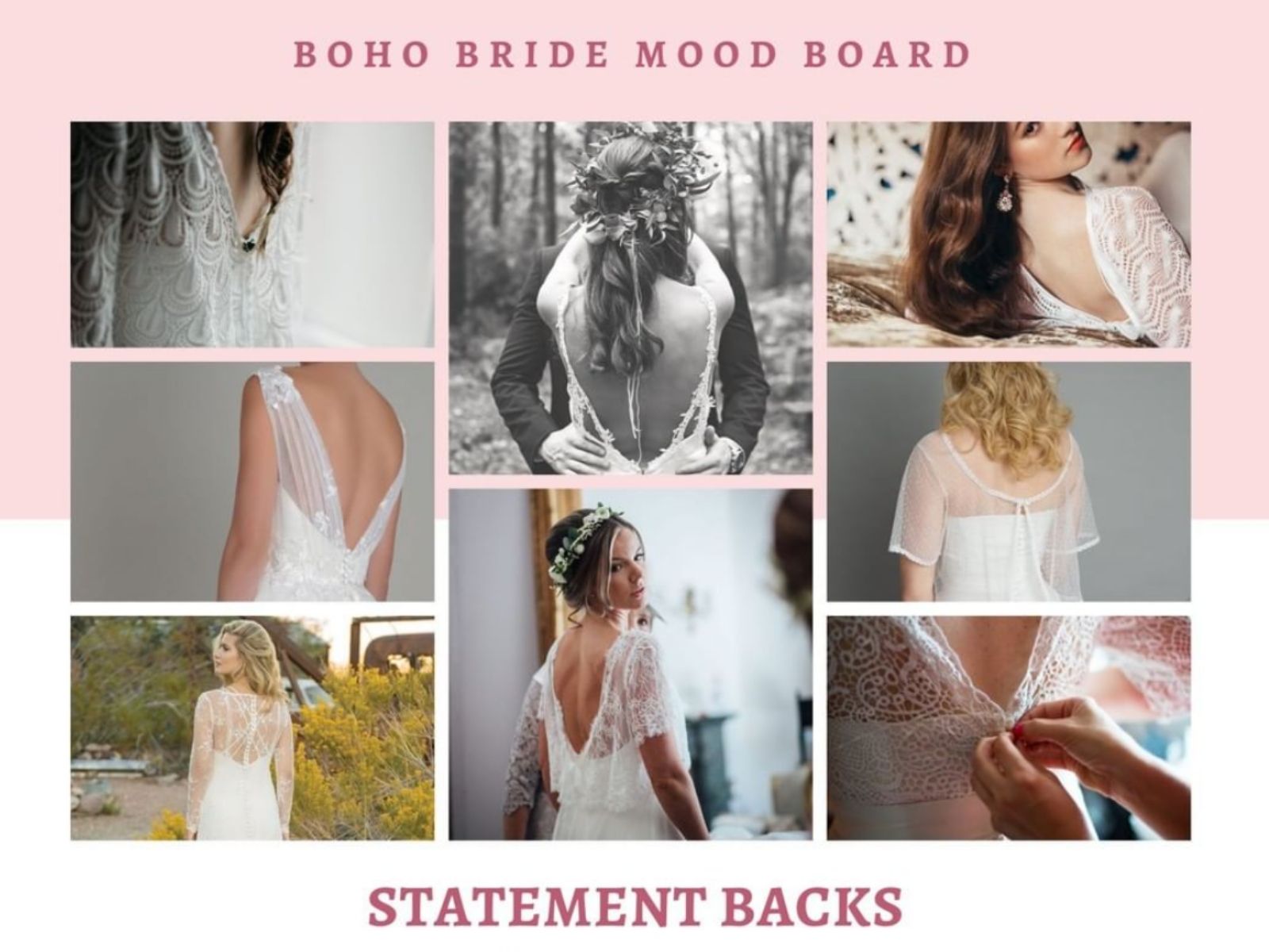 Wedding mood board Stratford