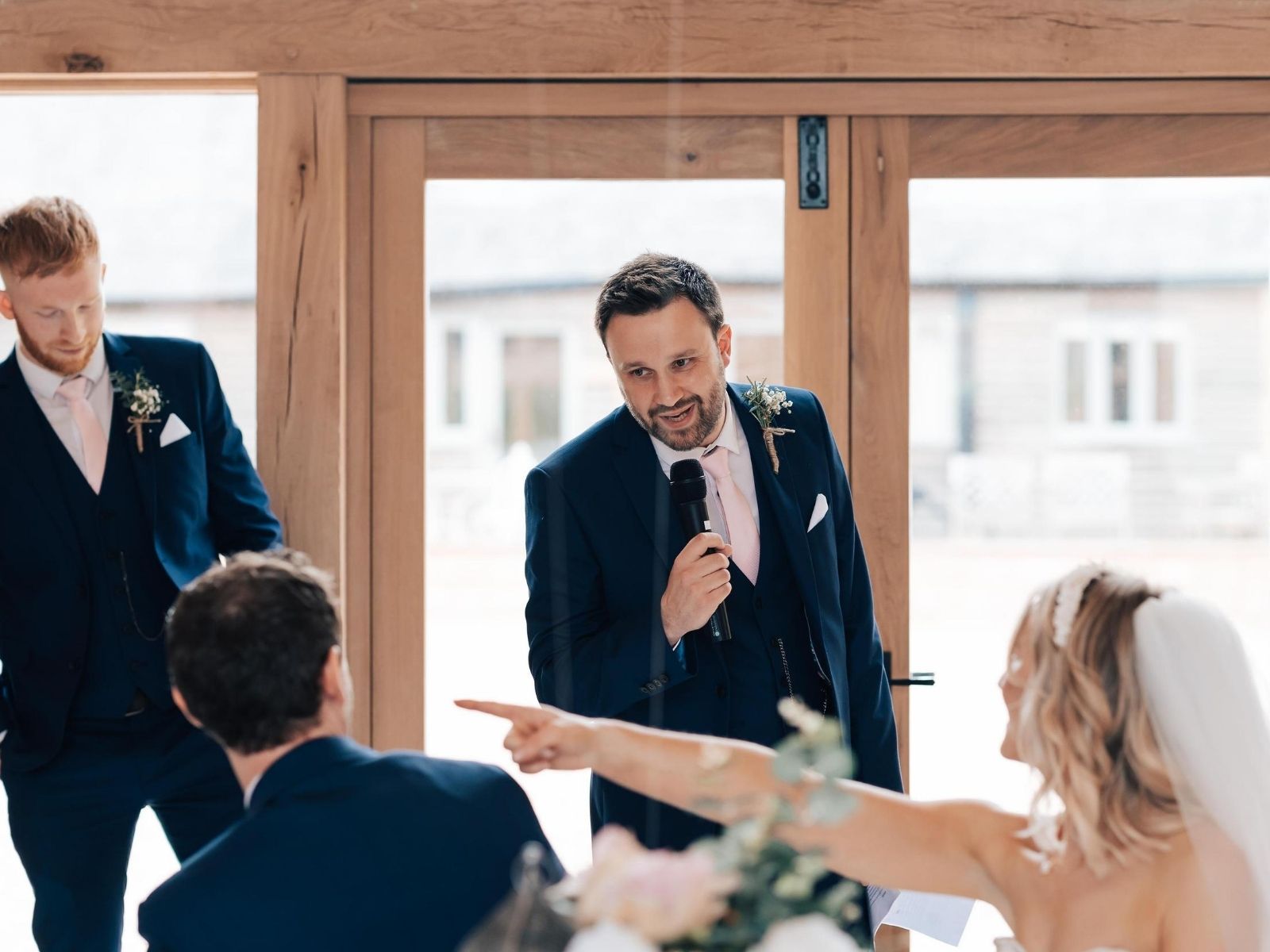 Funny wedding speeches at Boho Bride wedding