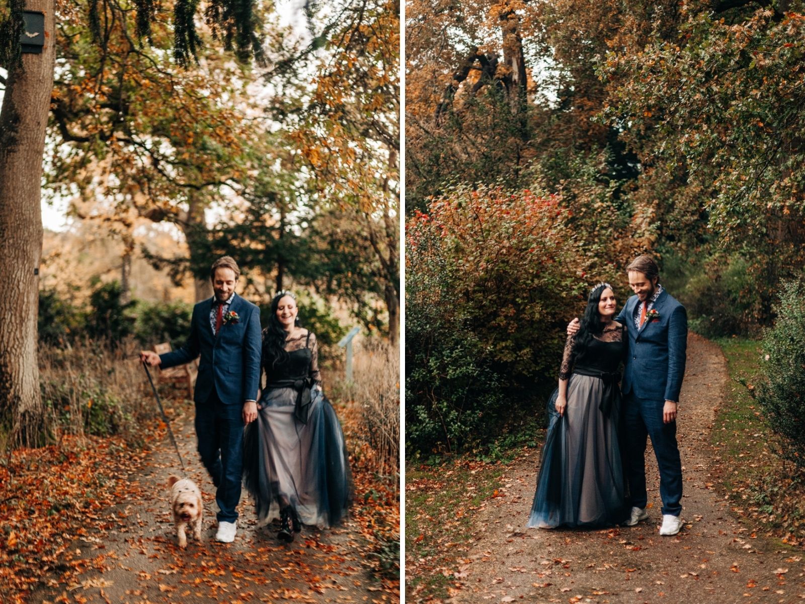 autumn wedding day