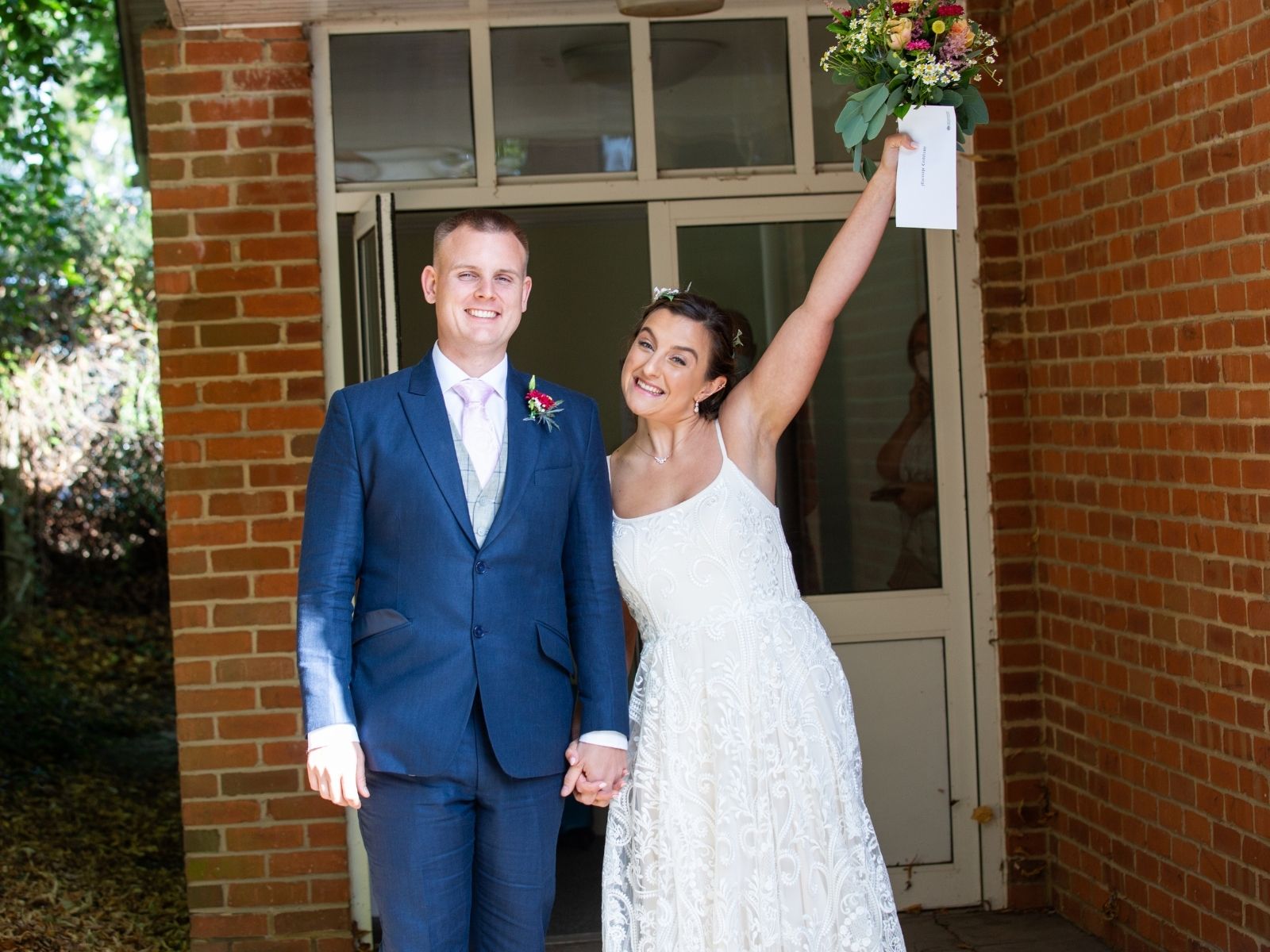 Lockdown wedding in Henley