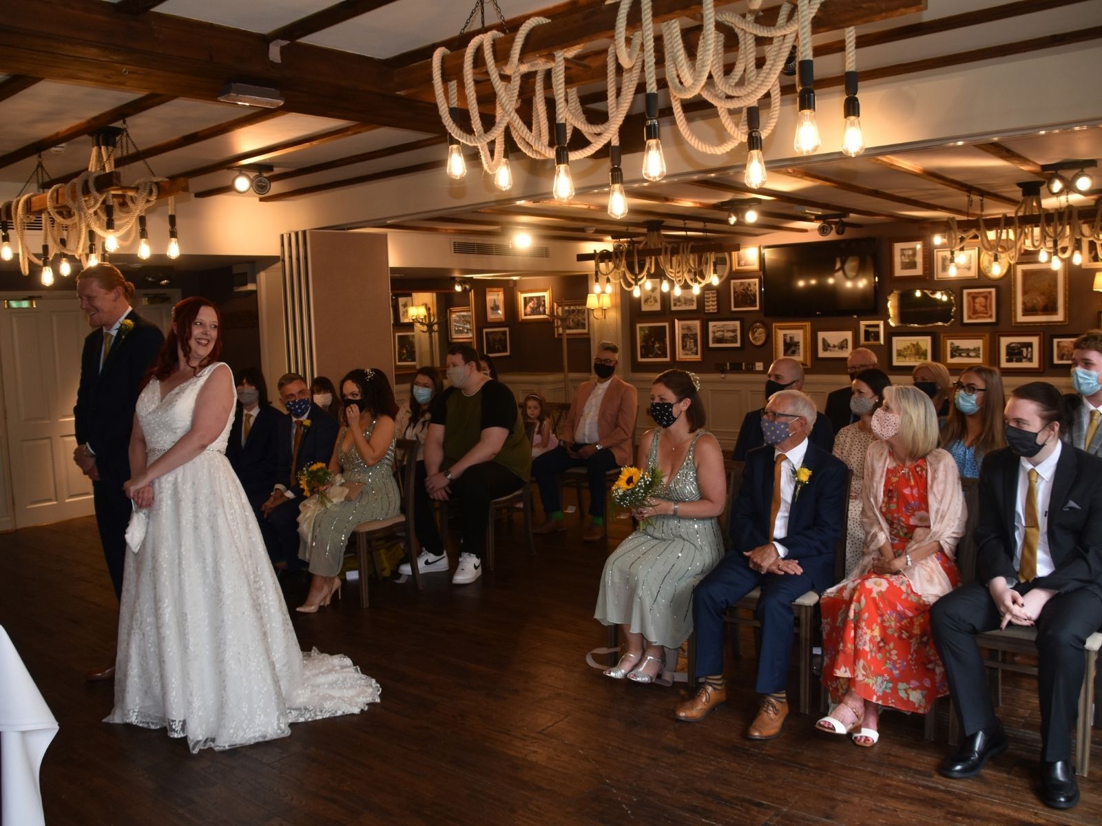 Intimate wedding ceremony Stratford Upon Avon