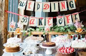 wedding bake off ideas