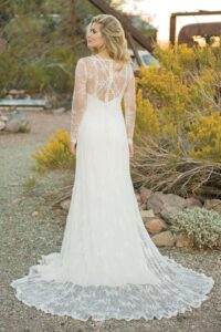 Boho lace overlay