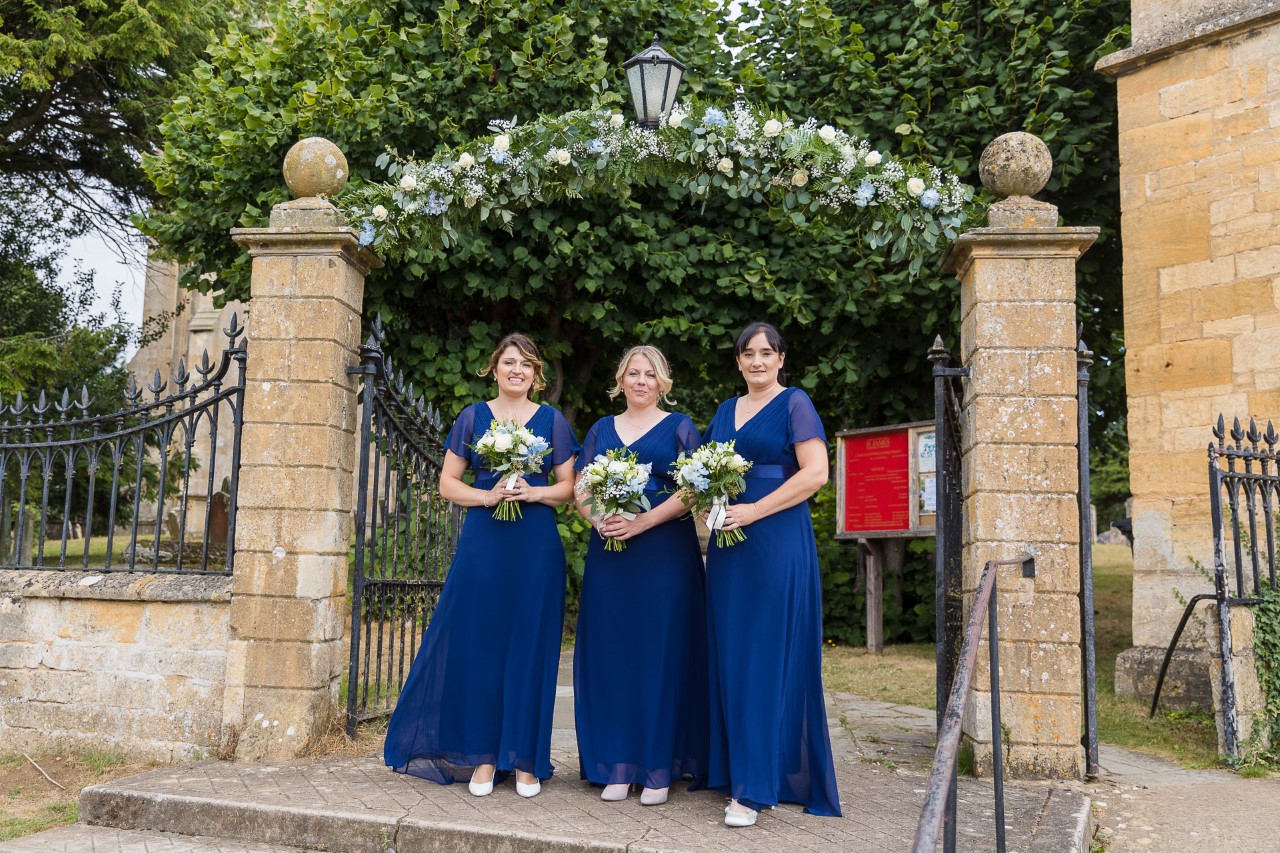 Navy blue bridesmaids dresses
