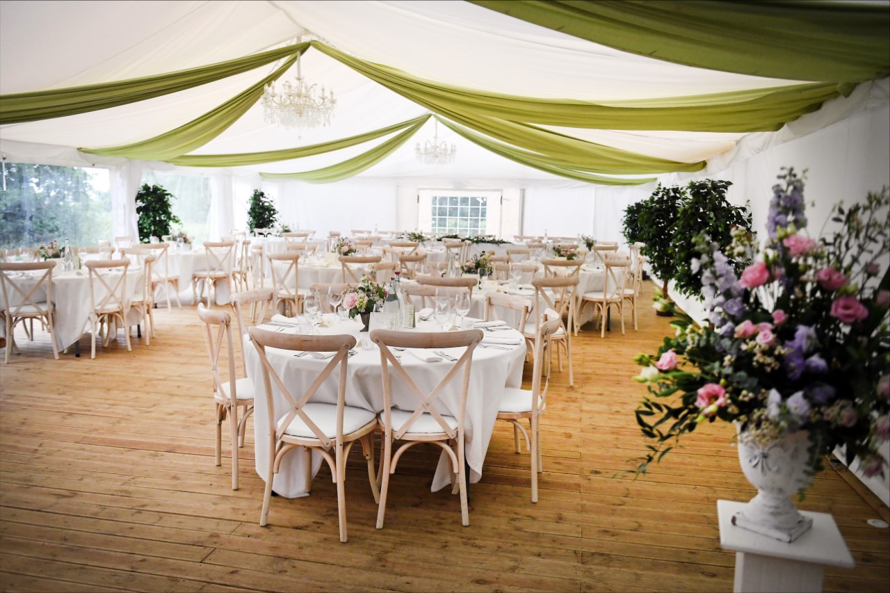 Marquee wedding